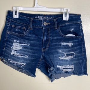 Super stretch American eagle denim